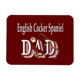 English Cocker Spaniel VATER Magnet