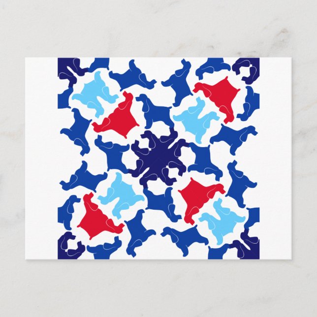 English Cocker Spaniels Postkarte (Vorderseite)