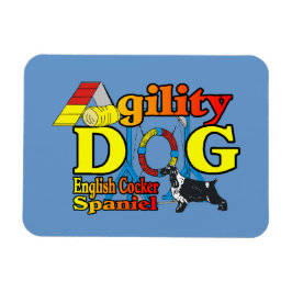 English Cocker Spanisch Agility Magnet