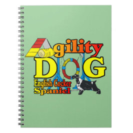 English Cocker Spanisch Agility Notizblock