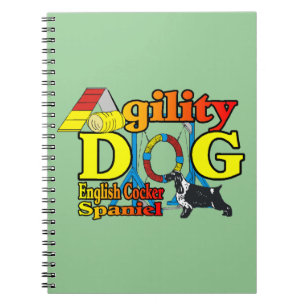 English Cocker Spanisch Agility Notizblock