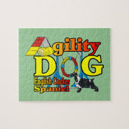 English Cocker Spanisch Agility Puzzle