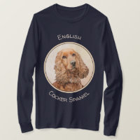 English Cocker Spanische Malerei - Original Hund A
