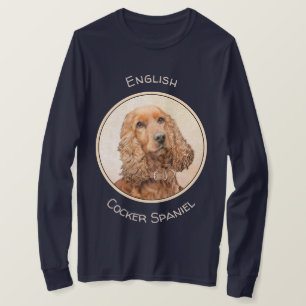English Cocker Spanische Malerei - Original Hund A T-Shirt
