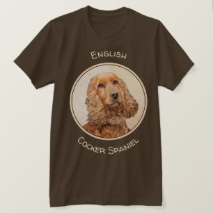 English Cocker Spanische Malerei - Original Hund A T-Shirt