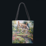 English Cottage<br><div class="desc">A Watercolour English cottage with garden</div>