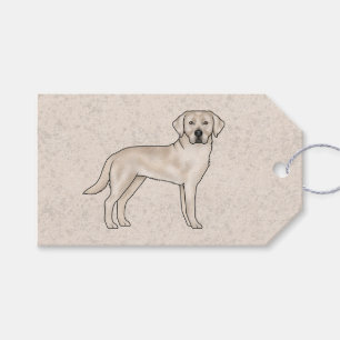 English Cream Labrador Retriever Cartoon Labrador  Geschenkanhänger
