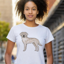 English Cream Labrador Retriever Niedlich Cartoon 