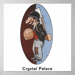 English Football Team - Crystal Palace Poster