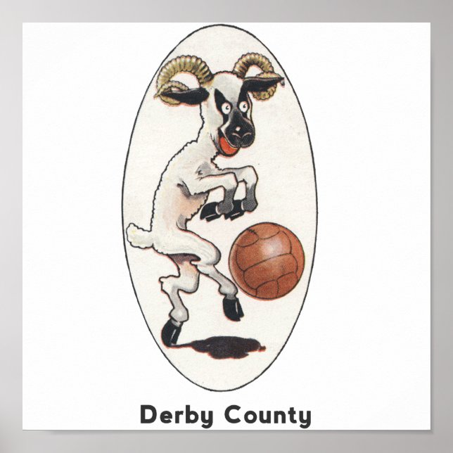 English Football Team - Derby Landkreis Poster (Vorne)