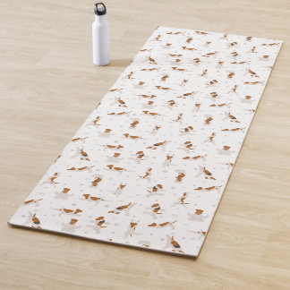 English Fox Terrier Yoga-Pose Yogamatte