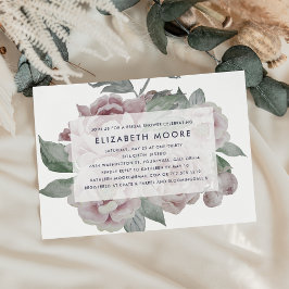English Garden Bridal Dusche Einladung