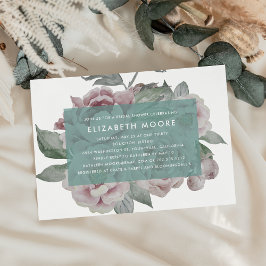 English Garden Bridal Dusche Einladung | Jade