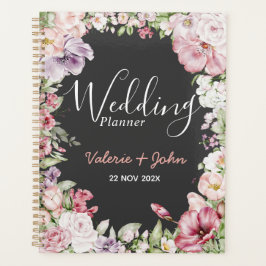 English Garden Floral Wedding Planner Planer
