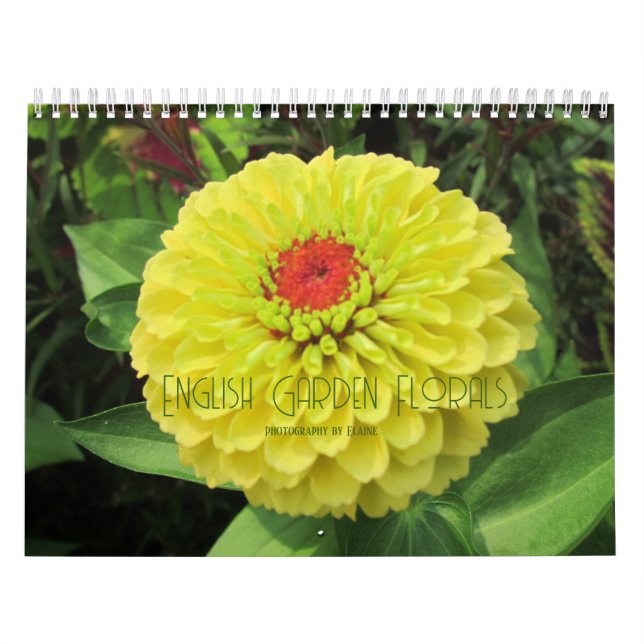 English Garden Florals 2024 Kalender (Titelbild)