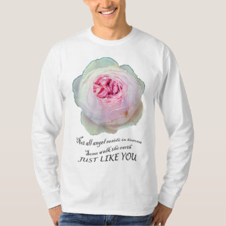 English Garden Rose Earth Angel Garening Rose T-Shirt