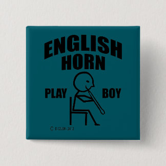 English Horn Play Boy Button