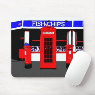 English Icons Mousepad