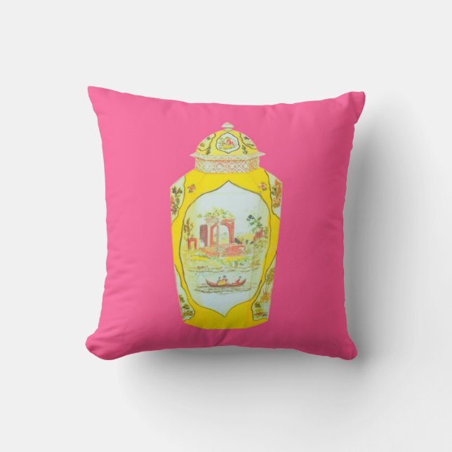 ENGLISH JAR PILLOW KISSEN (Vorderseite)