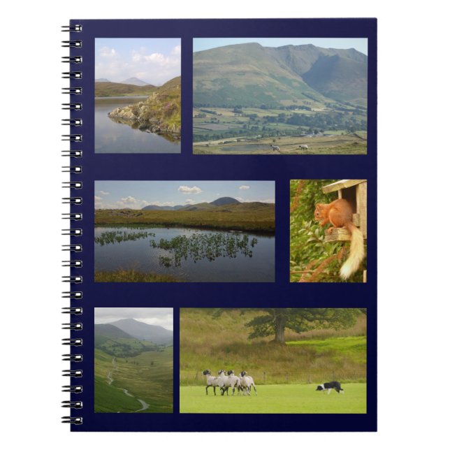 English Lake District Notizblock (Vorderseite)
