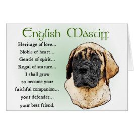 English Mastiff Art Geschenke