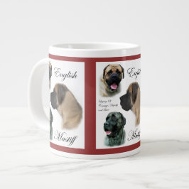 English Mastiff Art Jumbo-Tasse
