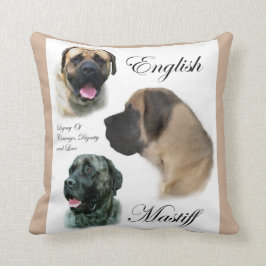 English Mastiff Art Kissen
