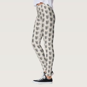 English Mastiff (Brindle) Malerei - Dog Art Leggings