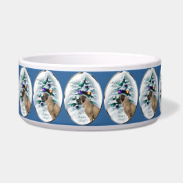 English Mastiff Christmas Napf