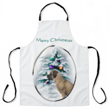 English Mastiff Christmas