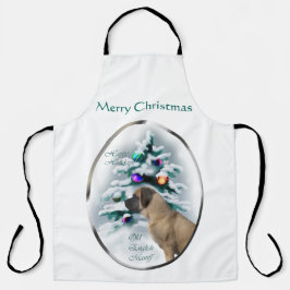 English Mastiff Christmas Schürze