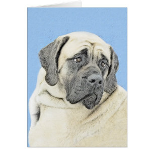 English Mastiff (Fawn) Malerei - Original Dog Art