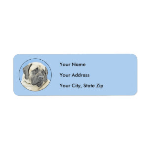 English Mastiff (Fawn) Malerei - Original Dog Art