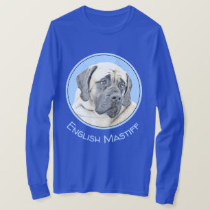 English Mastiff (Fawn) Malerei - Original Dog Art T-Shirt