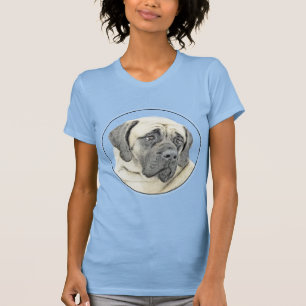 English Mastiff (Fawn) Malerei - Original Dog Art T-Shirt