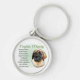 English Mastiff Heritage of Liebe Schlüsselanhänger