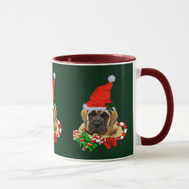 English Mastiff Puppy Christmas Geschenke Tasse