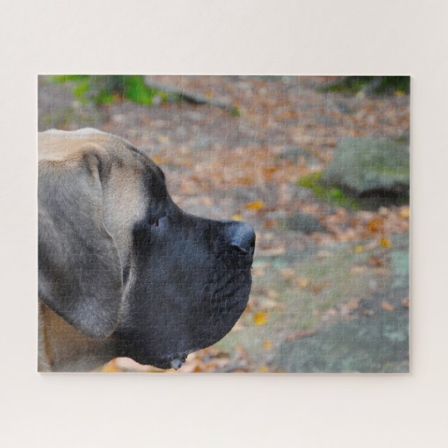 English Mastiff. Puzzle (Horizontal)