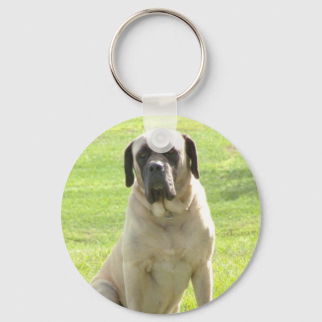 English Mastiff Schlüsselanhänger (Vorderseite)