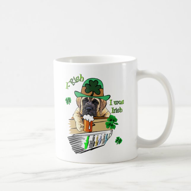 English Mastiff St Patricks Kaffeetasse (Rechts)