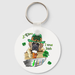 English Mastiff St Patricks Schlüsselanhänger