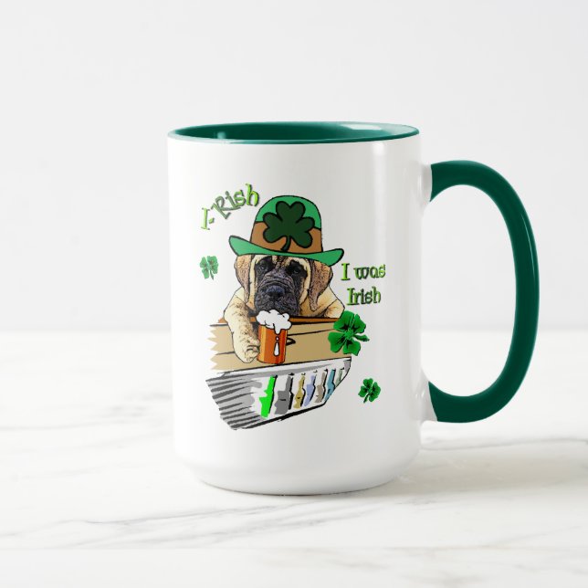 English Mastiff St Patricks Tasse (Rechts)