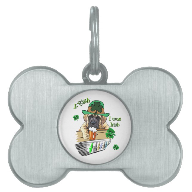 English Mastiff St Patricks Tiermarke (Vorderseite)