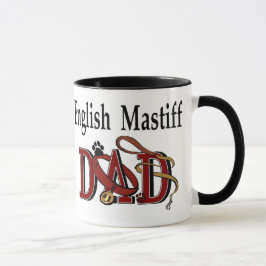 English Mastiff Vater Geschenke Tasse