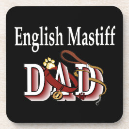 English Mastiff Vater Untersetzer