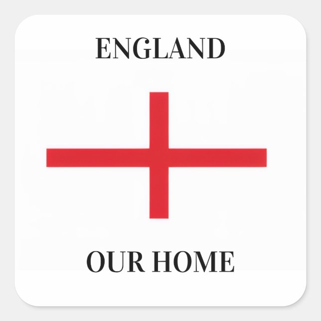 English Patriot Sticker (Vorderseite)