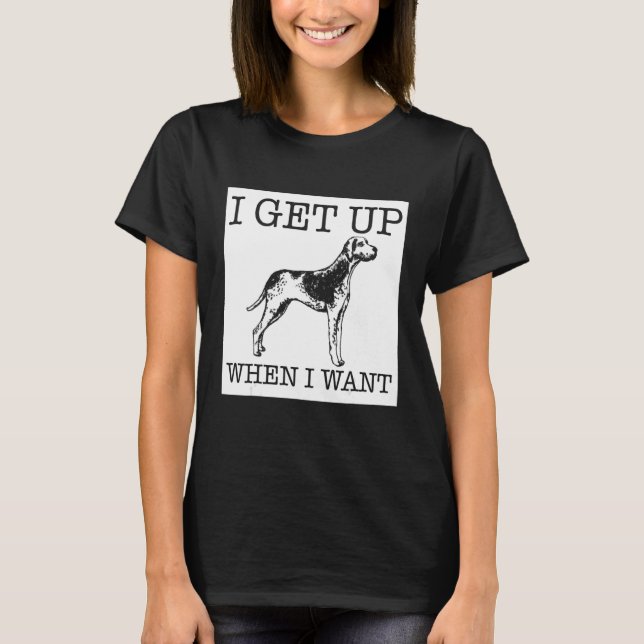 English Pointer Hund 1 T-Shirt (Vorderseite)