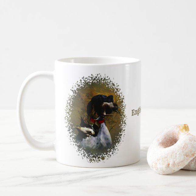 English Pointer Kaffeetasse (Mit Donut)
