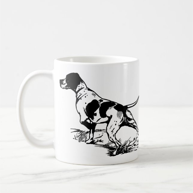English Pointer Kaffeetasse (Links)