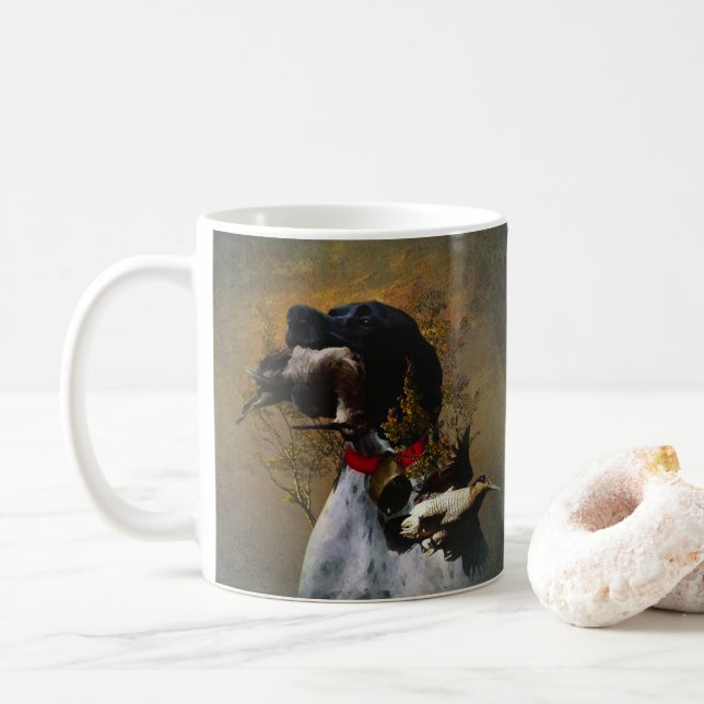 English Pointer Kaffeetasse (Mit Donut)